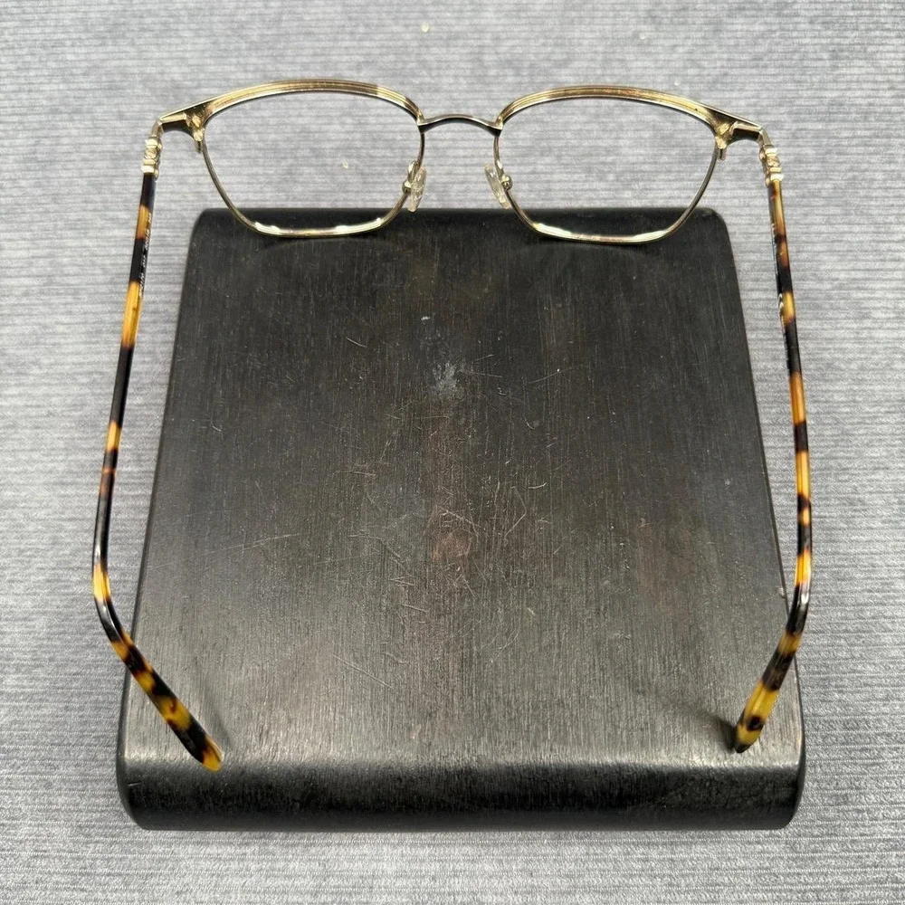 Salvatore Ferragamo SF2170 017 Browline Eyeglasses Gold Tortoise 52-18-145 Italy
